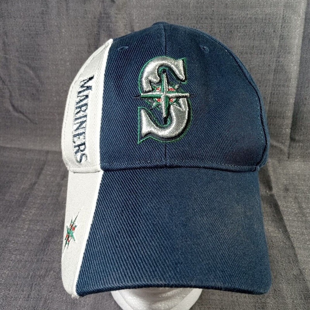 Seattle Mariners Hat Cap Baseball Strapback MLB Adjustable TEI Youth, Small RARE
